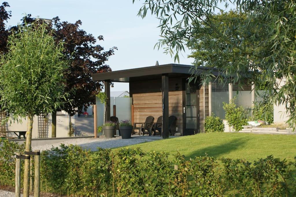 Wellness Lodge Ruigenhoek 13A - Sauna, Jacuzzi ! De Zilk Exterior photo