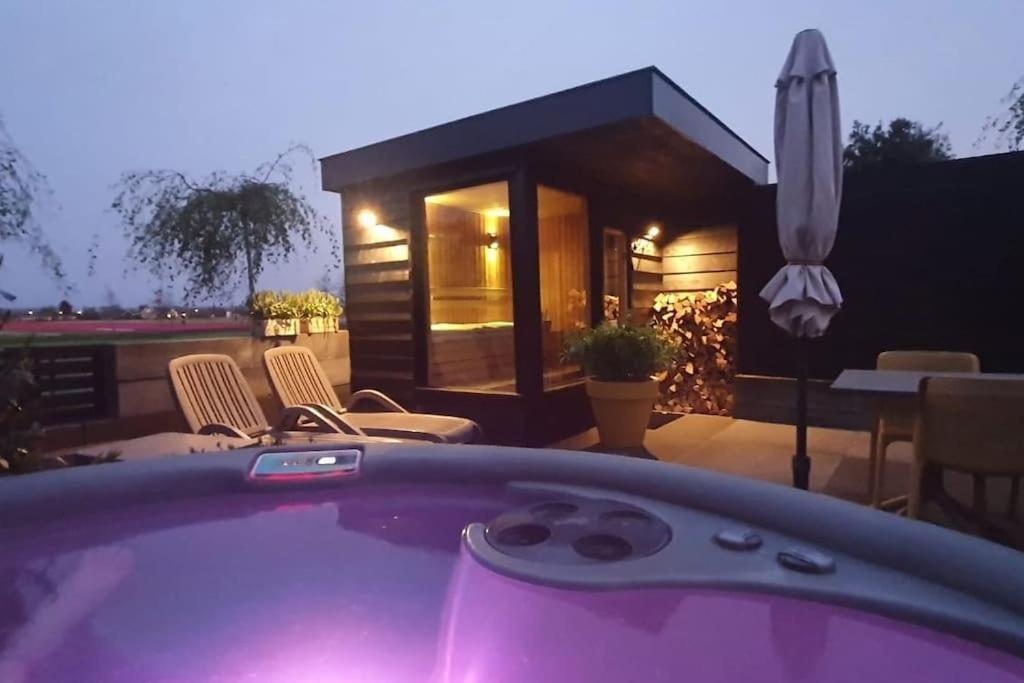 Wellness Lodge Ruigenhoek 13A - Sauna, Jacuzzi ! De Zilk Exterior photo